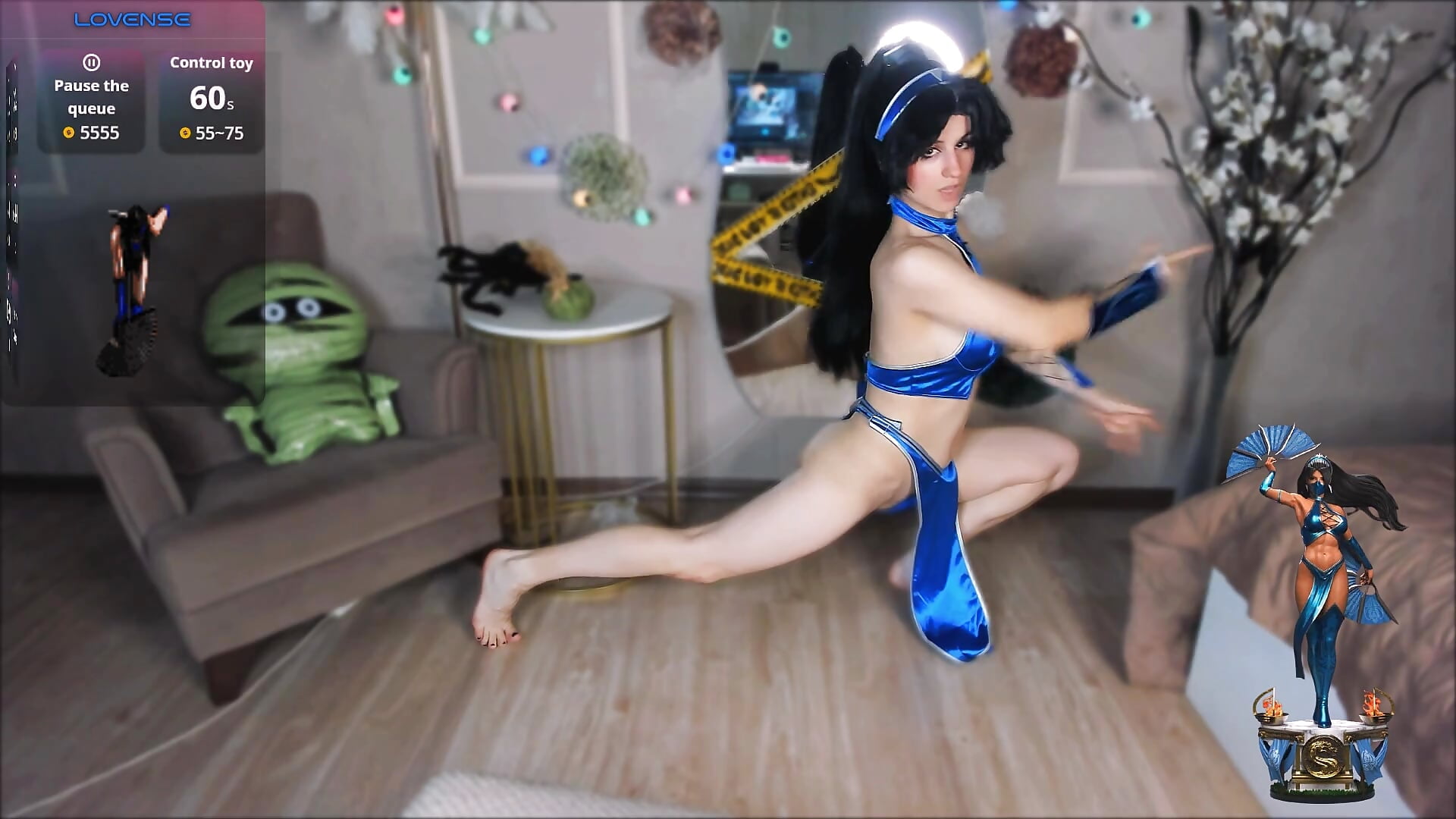 Mortal Combat posing - Vídeo de Max_Foxy, modelo de vídeos