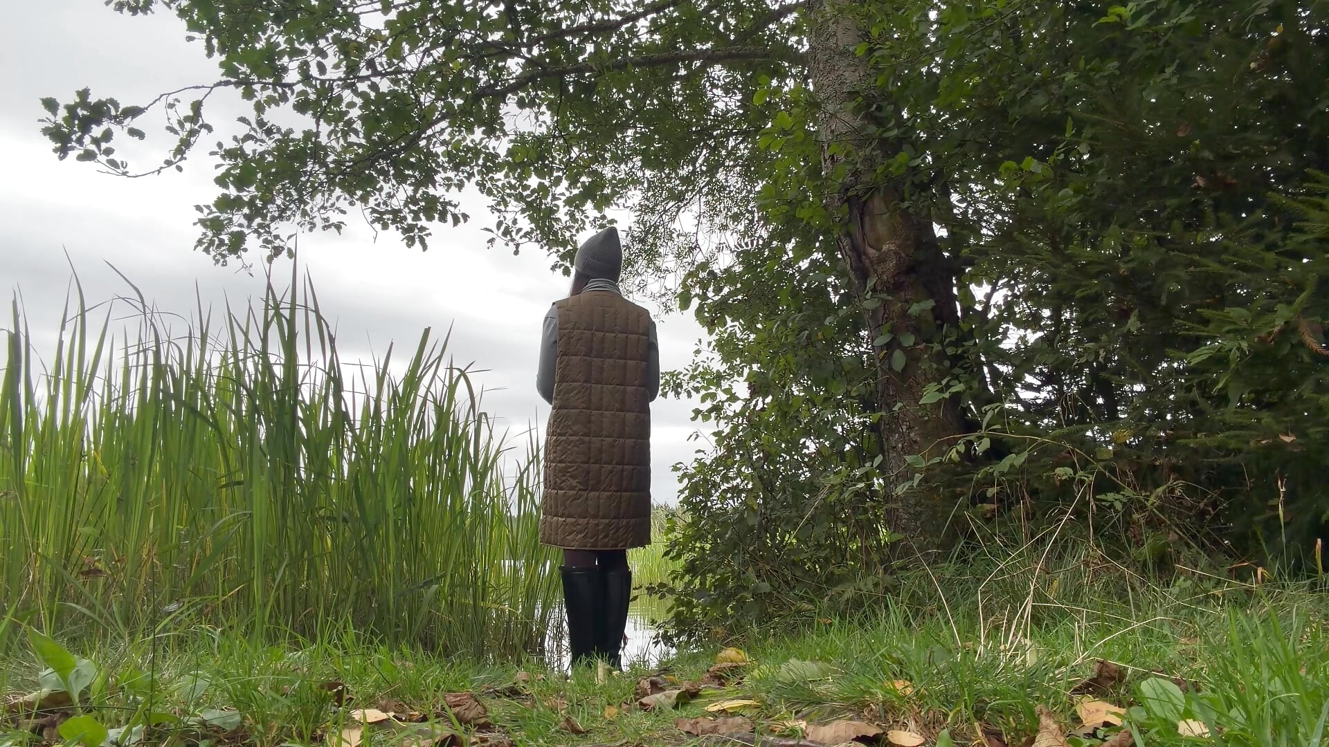 Autumn walk in the woods - video od modelky/modela -Mylina-