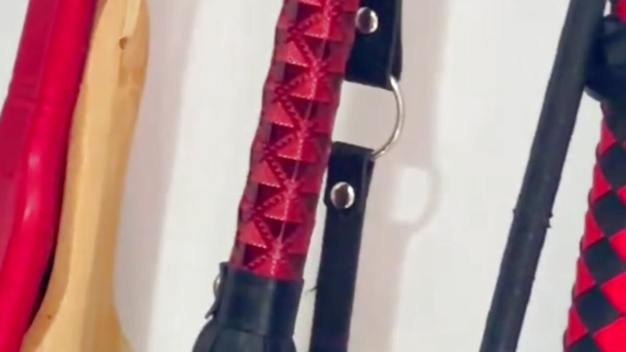 Some toys BDSM! - video của người mẫu cam Adhara_collins1