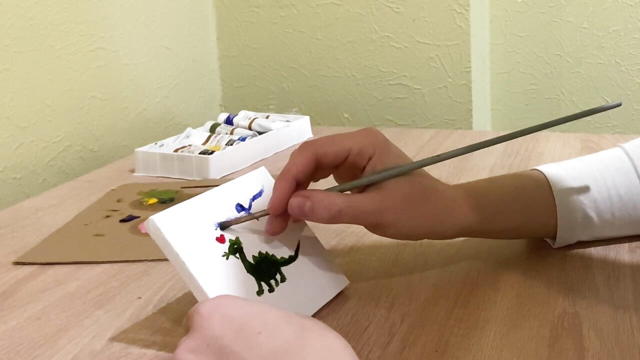 ASMR cute drawing