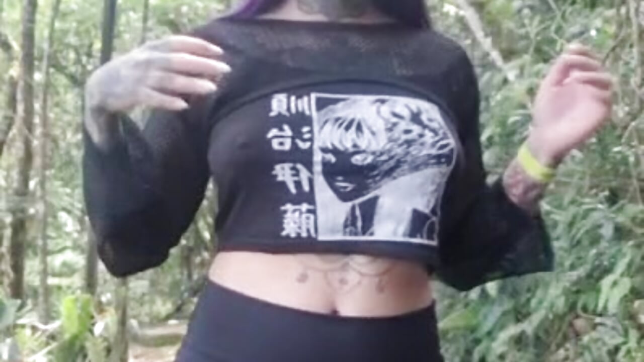 At the nature, thinking about you:) - clip cu tatianaxlove model videochat