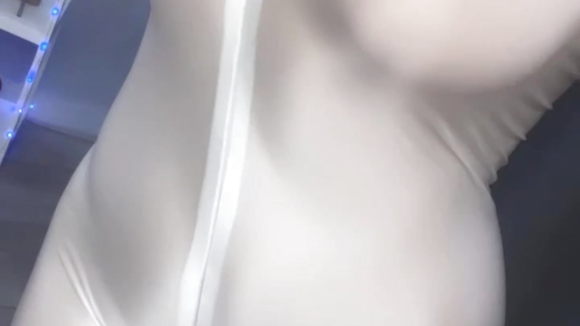 Transparent White Catsuit
