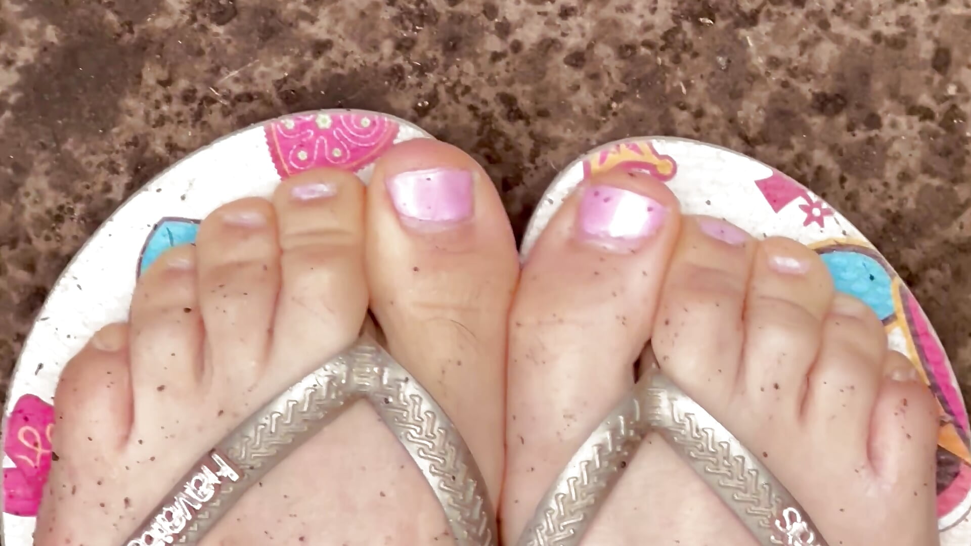I love my feet in the rain, I need a pedicure, will you take me?