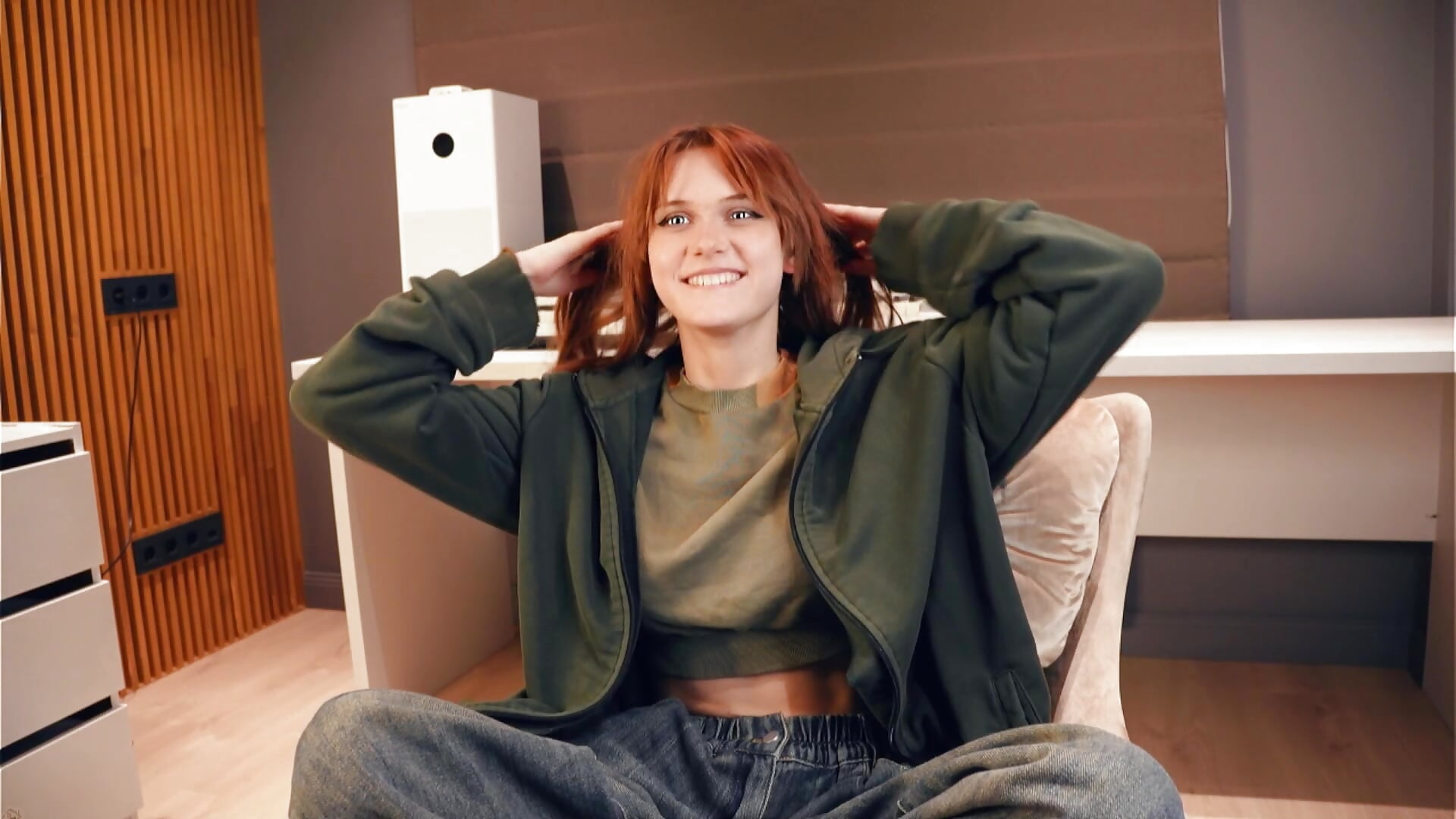 my first stream – video od webkamerové modelky GladisHadfield