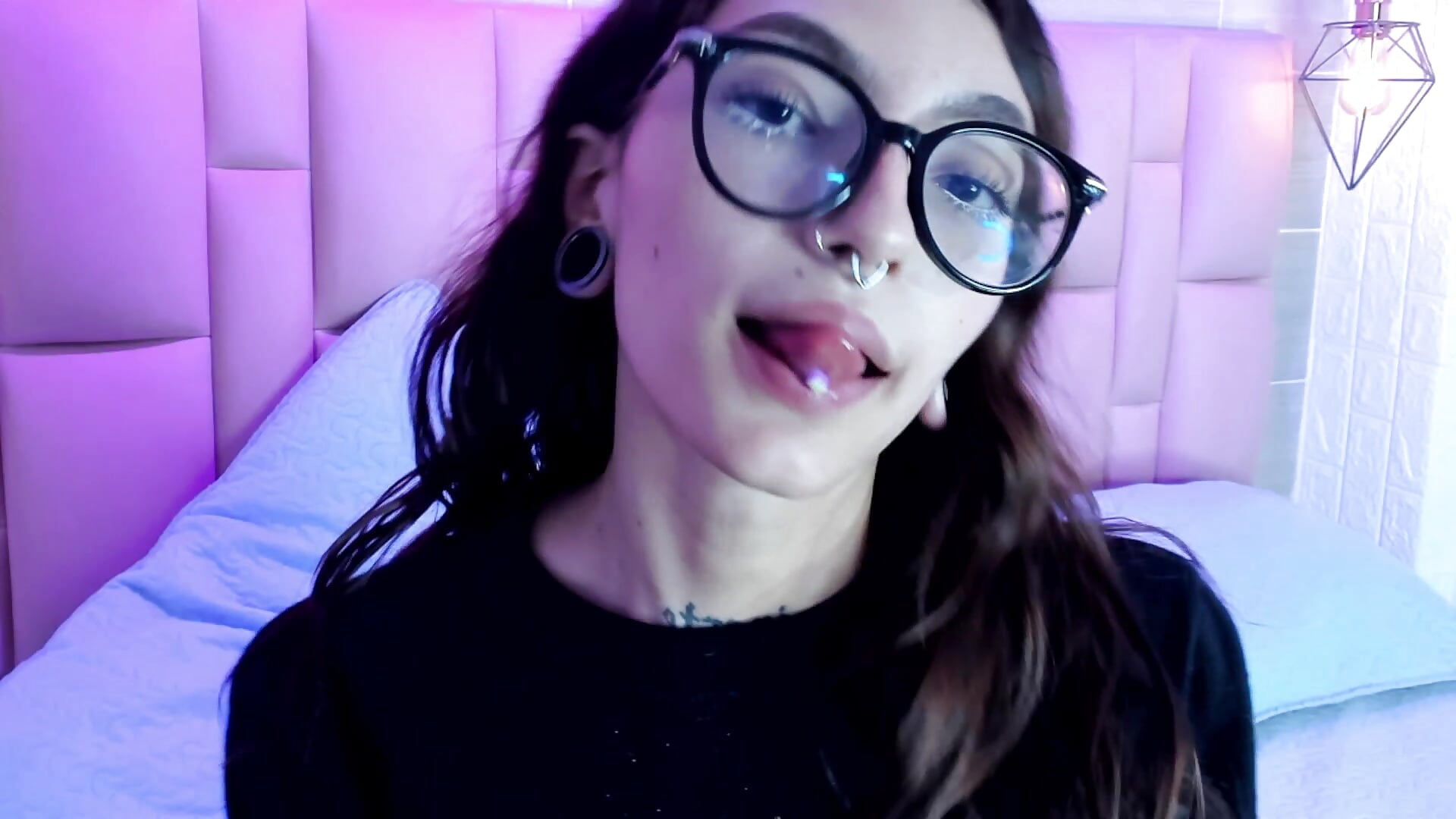 My piercings ❤😊😍 - video by Savka-Thompson cam model