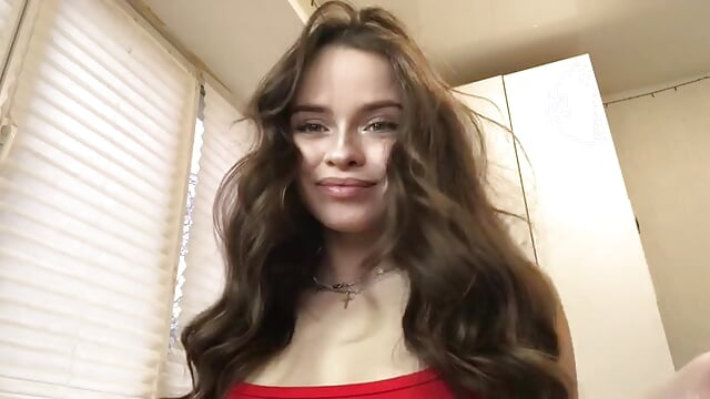 Do you like my cute red outfit? 🥰 - video by LoveEvelyn cam model