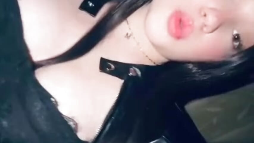 in black 😏 - video by Juliieth_Caandy cam model