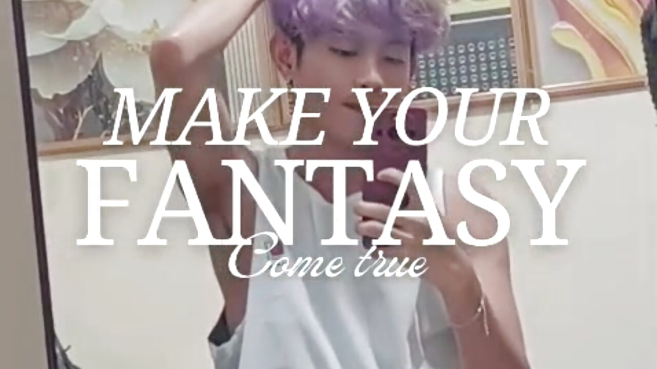 make your Fantasy come true - video của người mẫu cam WildestTwink