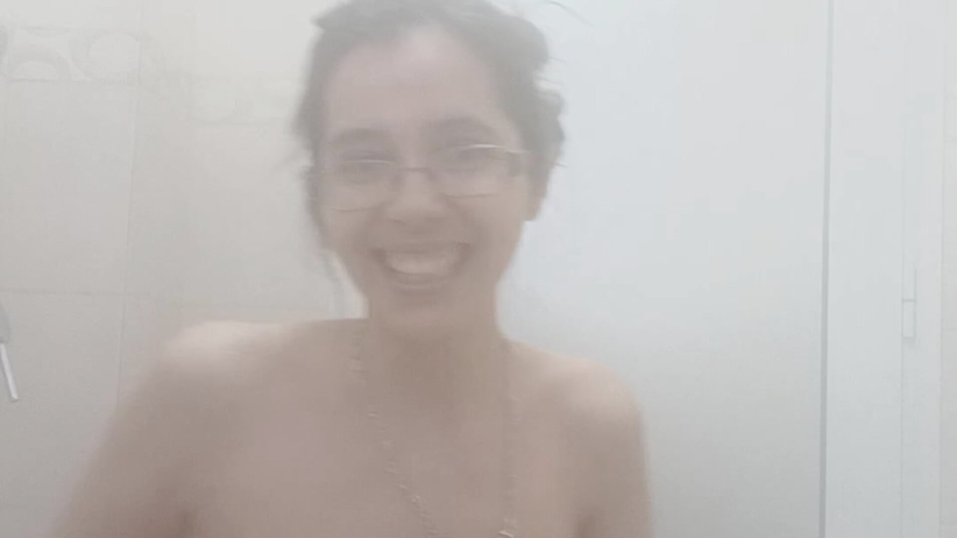 My bathroom hit shower show don't stop mmmm