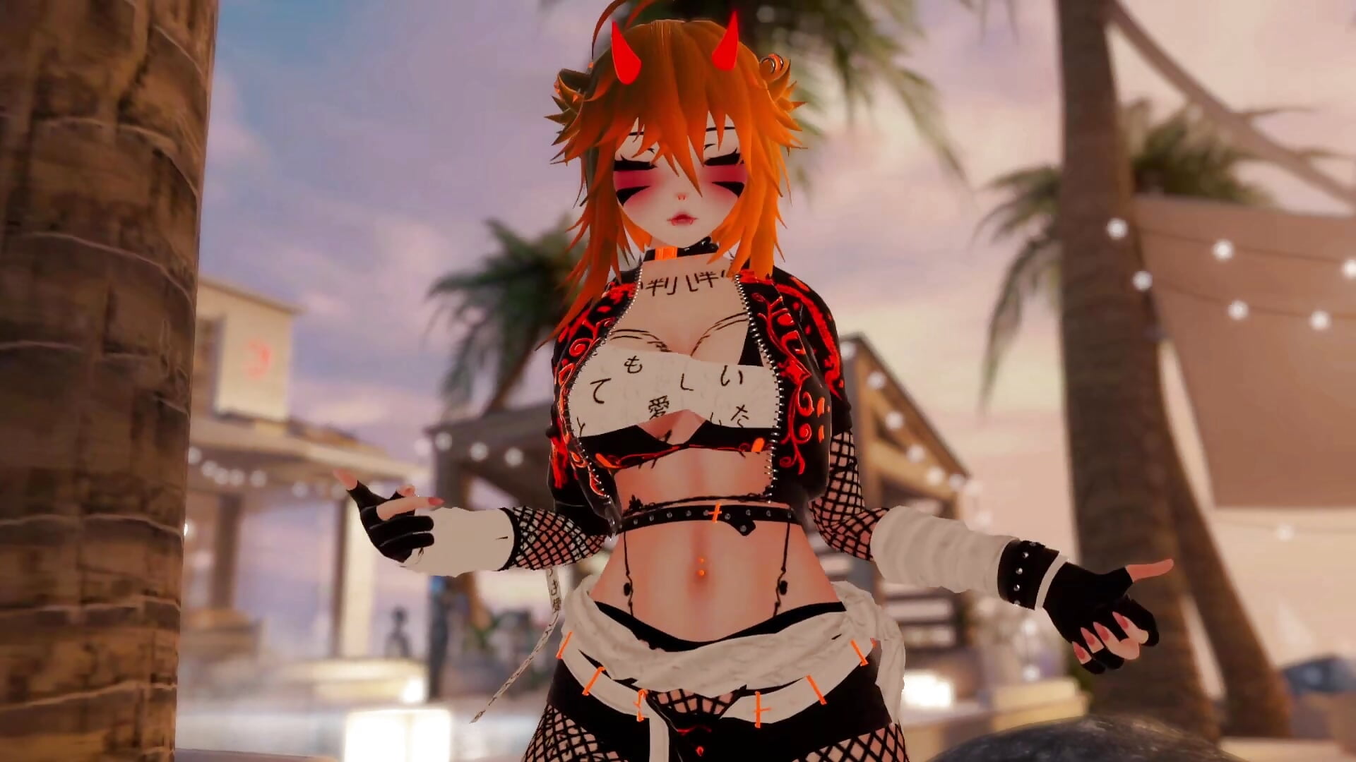 VRChat beach party