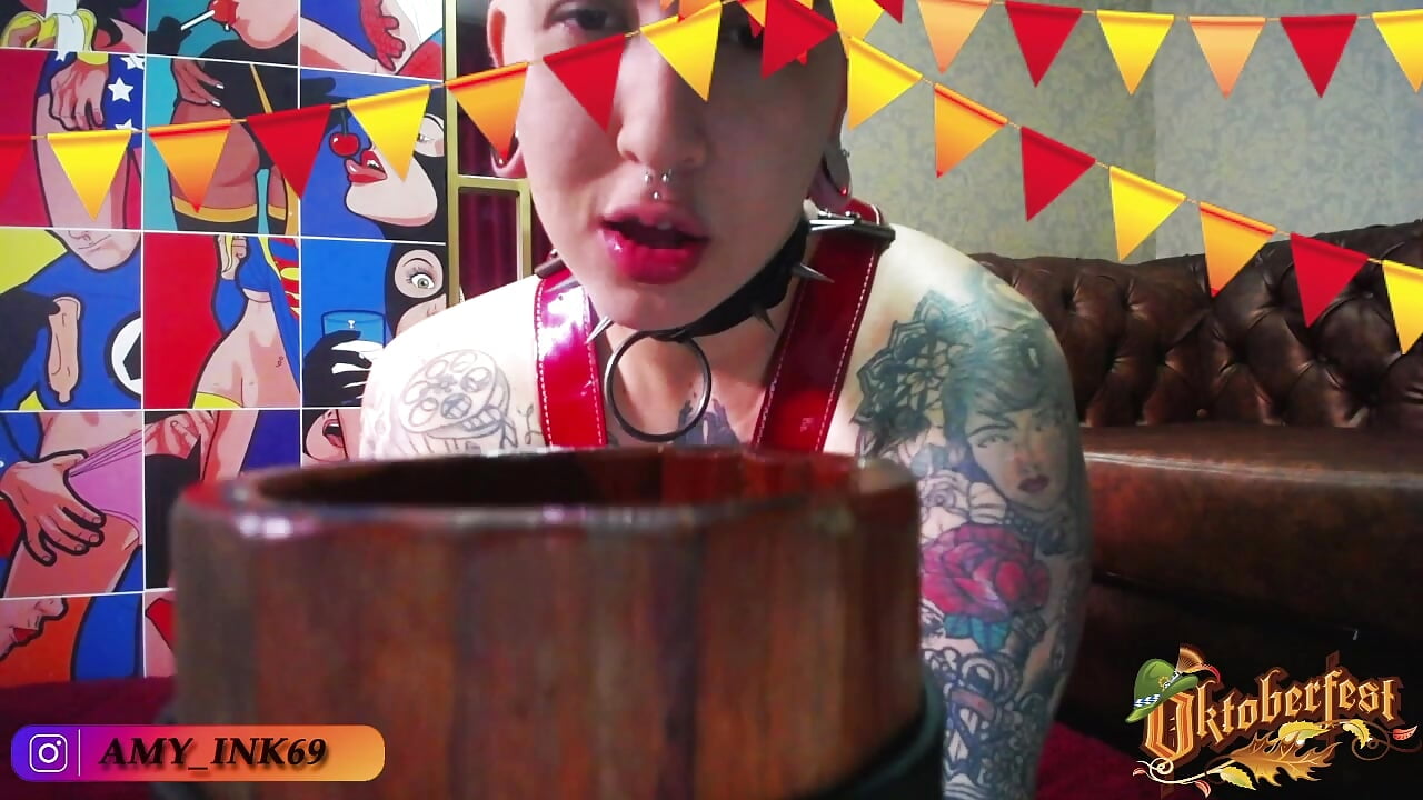 Oktoberfest , come and joy with me - video by amy_ink cam model