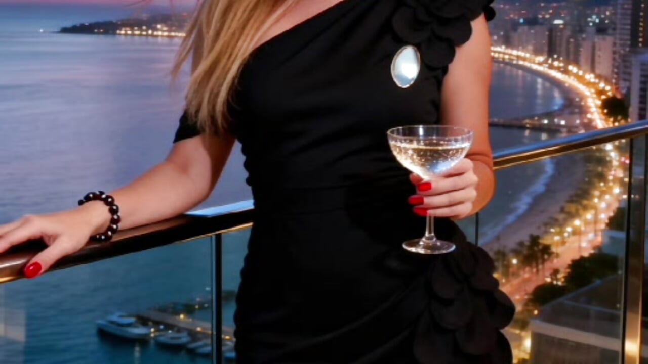 black dress - video van juliahayessxx cam-model