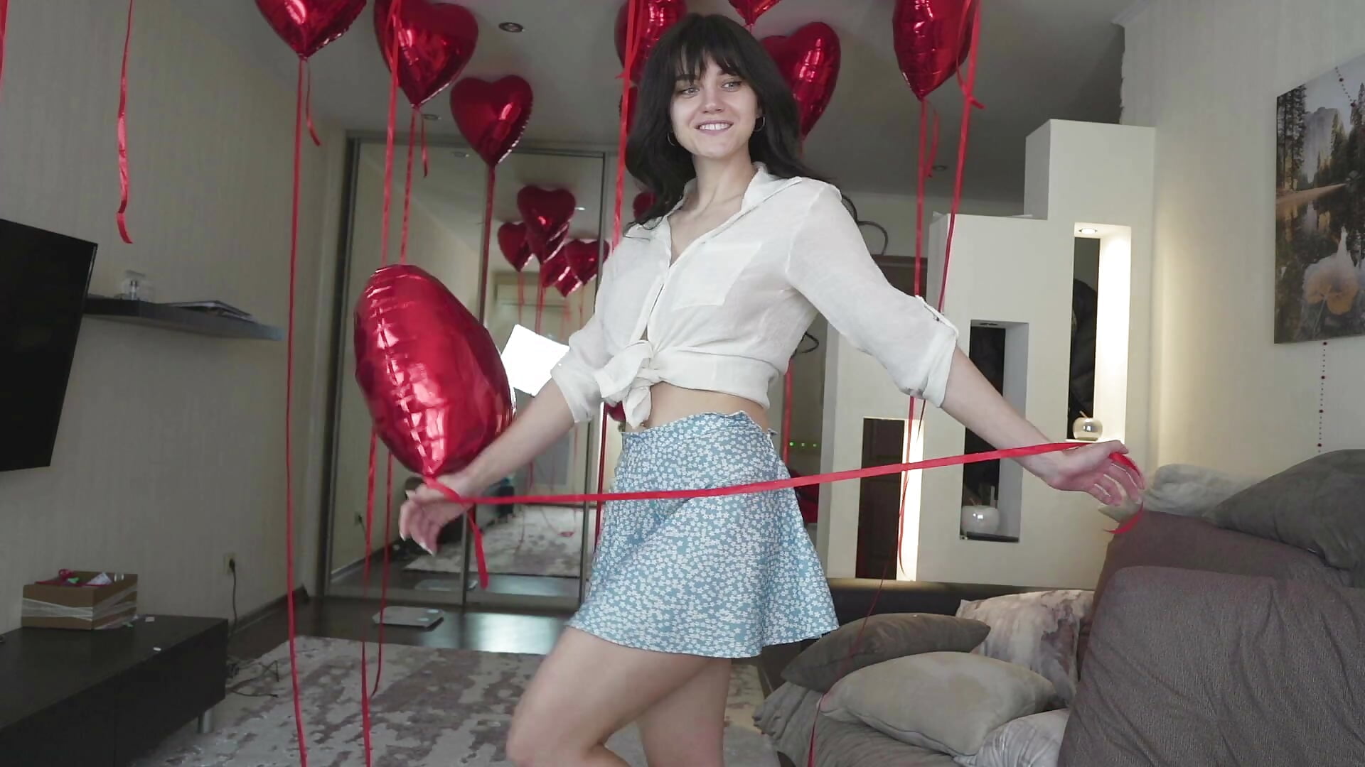 Happy Valentine's Day - video by oxxme cam model