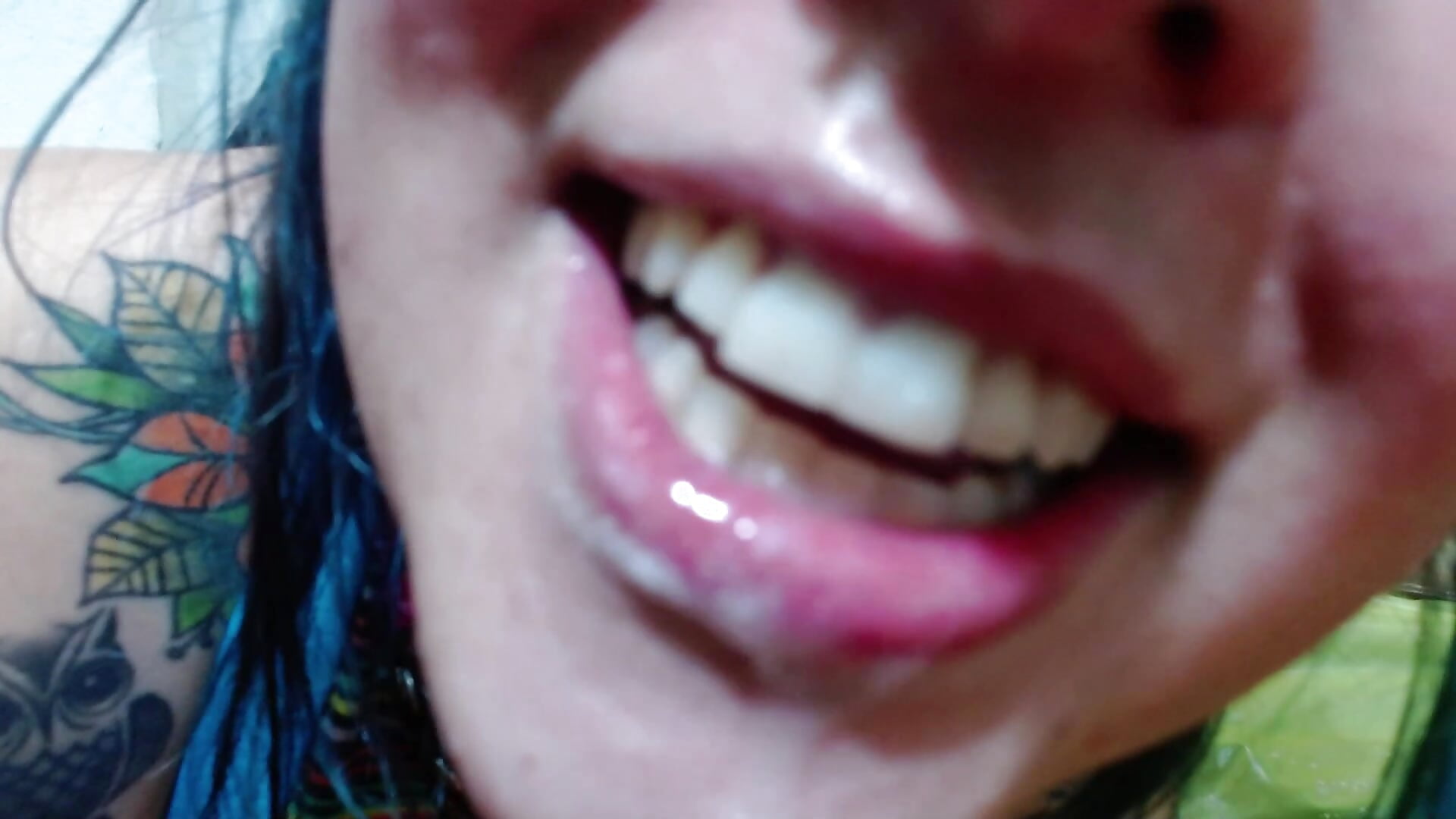 squirt and bukkake - video by cindy_ink cam model