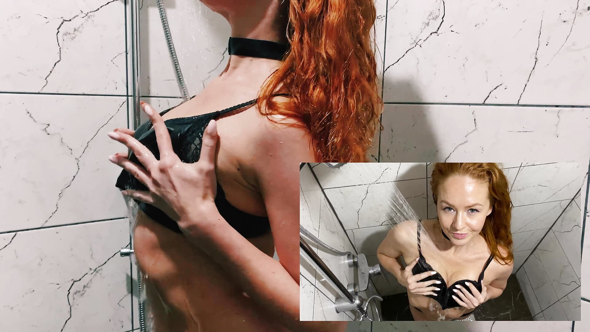 hot suck in shower - video by DreamVikky