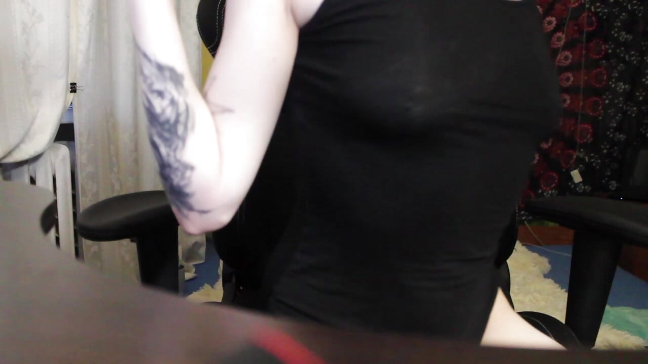 Little footjob and anal tail - video by Gera_Gera cam model