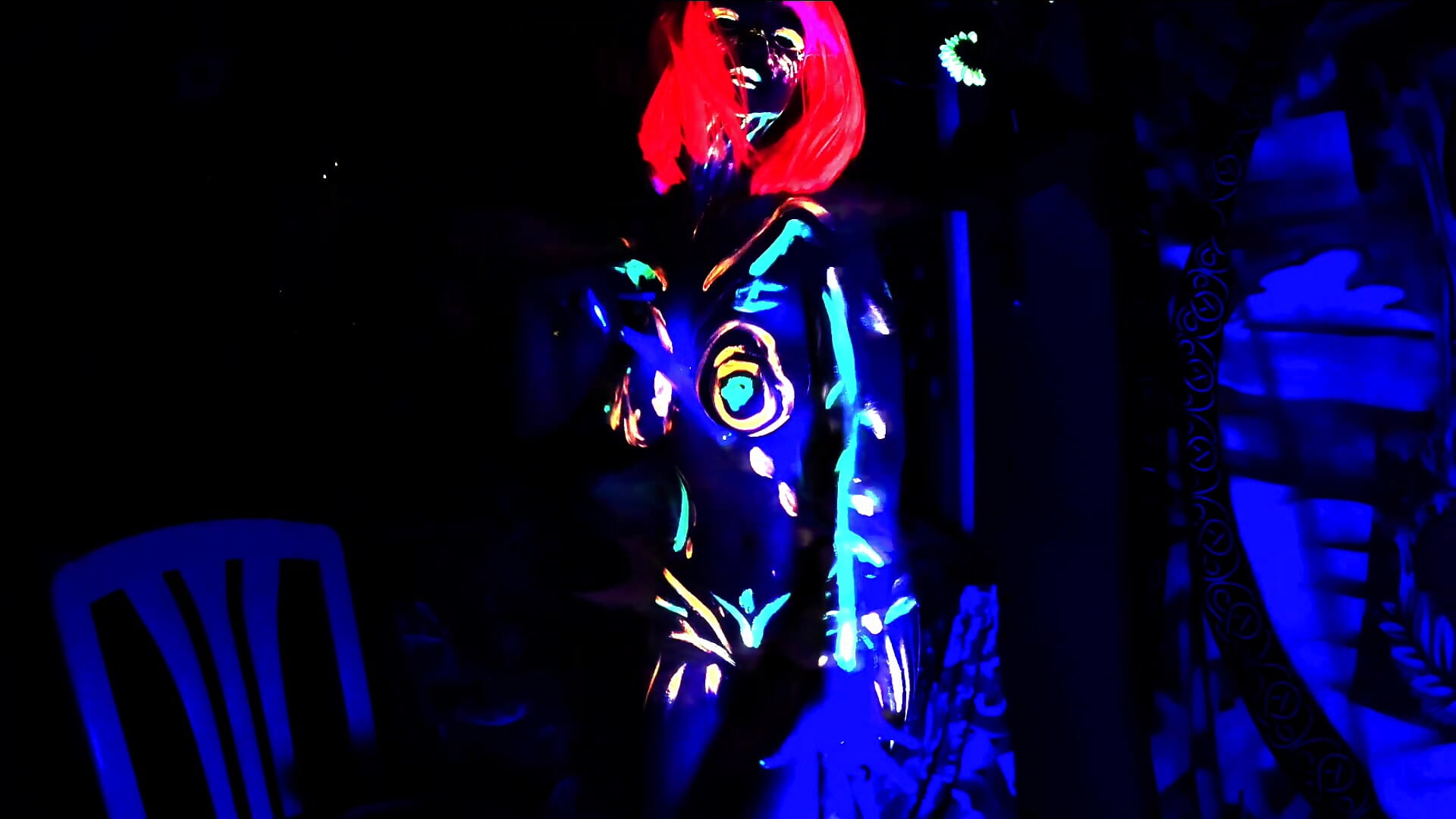 Neon Cyberpunk - Vídeo de PrinsesCirilla, modelo de vídeos