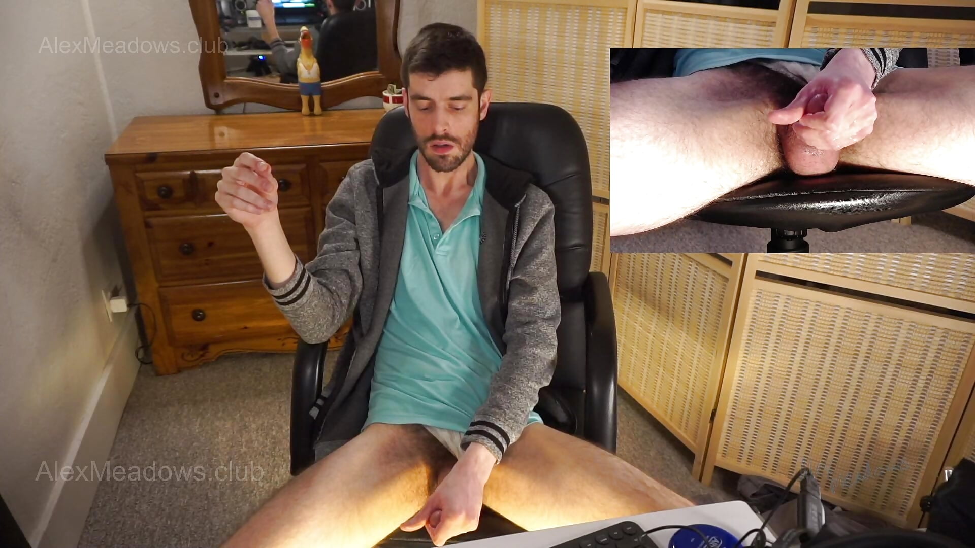 Edged Out Cumshot 1/19/2021 - video by CaughtByU cam model