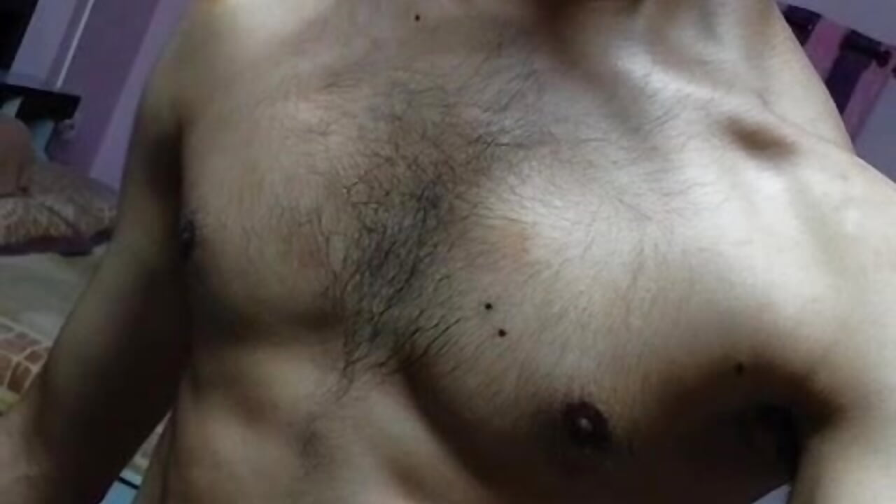6 pack abs and licking - video by tusharuk cam model