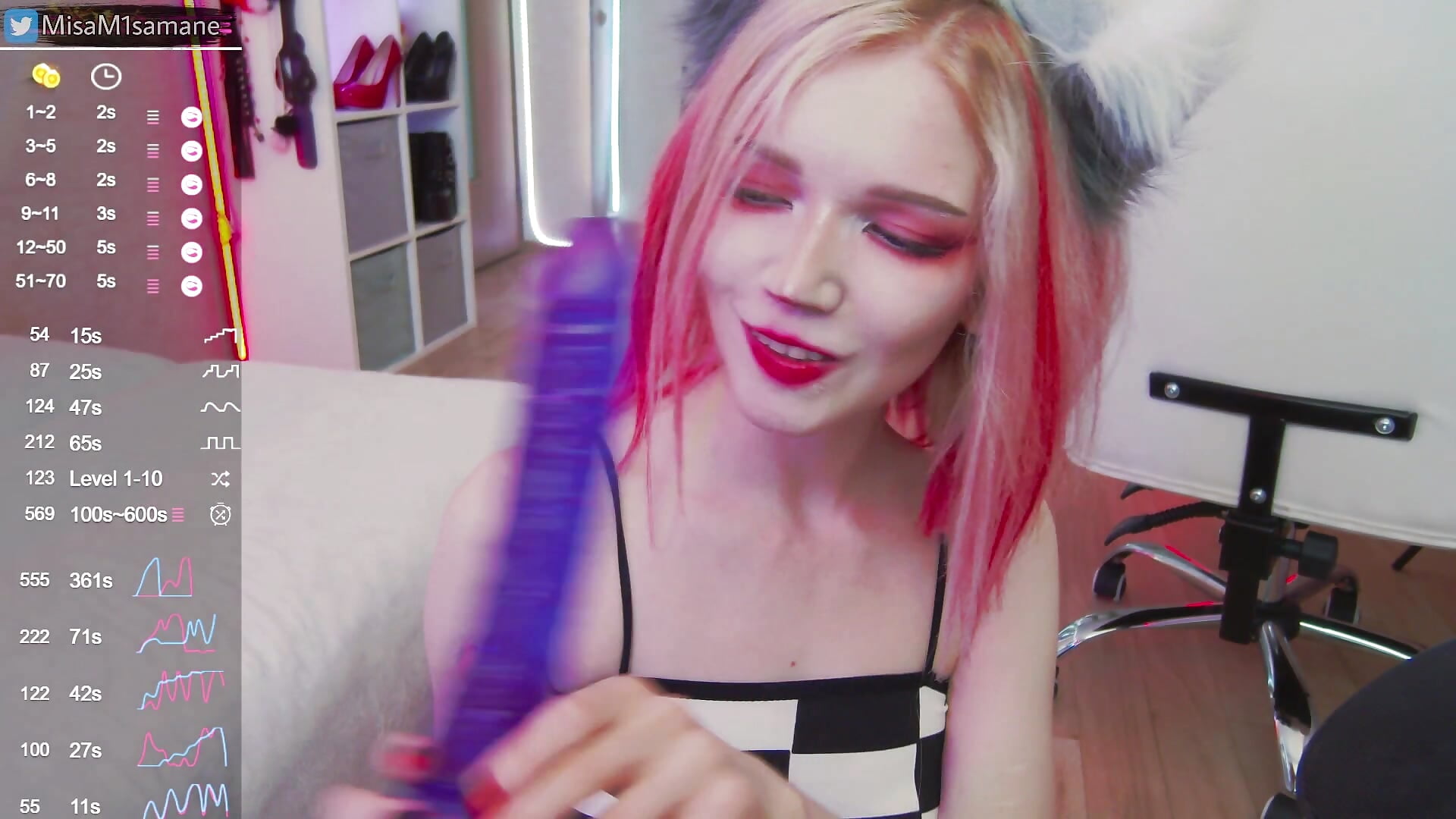 I will suck your cock and ask you cum in my mouth - video by Misamane cam model