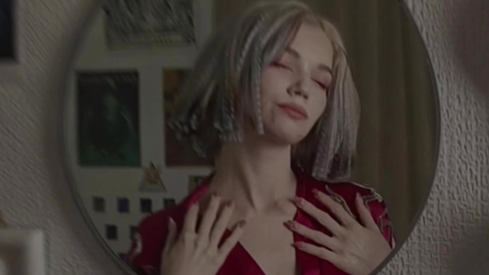 teaser  striptease, play, "please! cum inside me!" - video by Misamane cam model