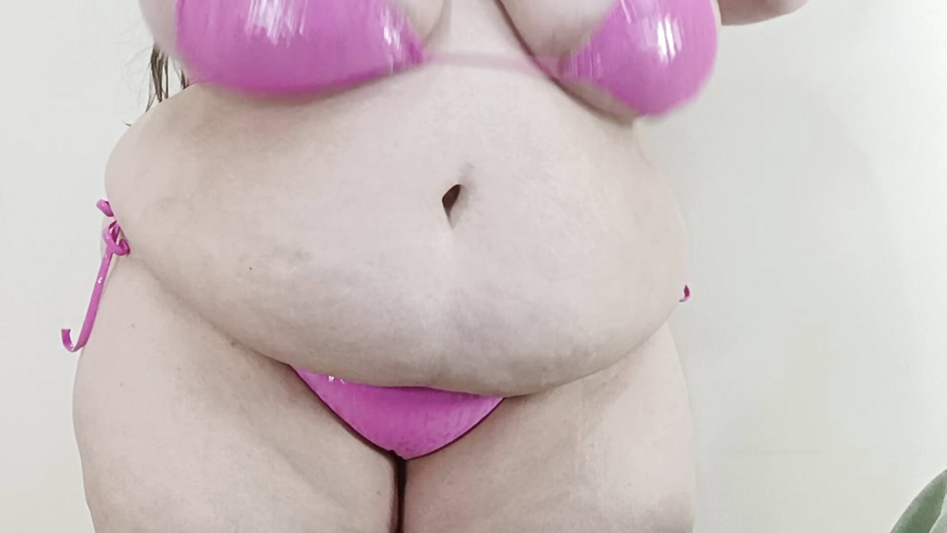 pink straps - video by NinaDollBBW cam model