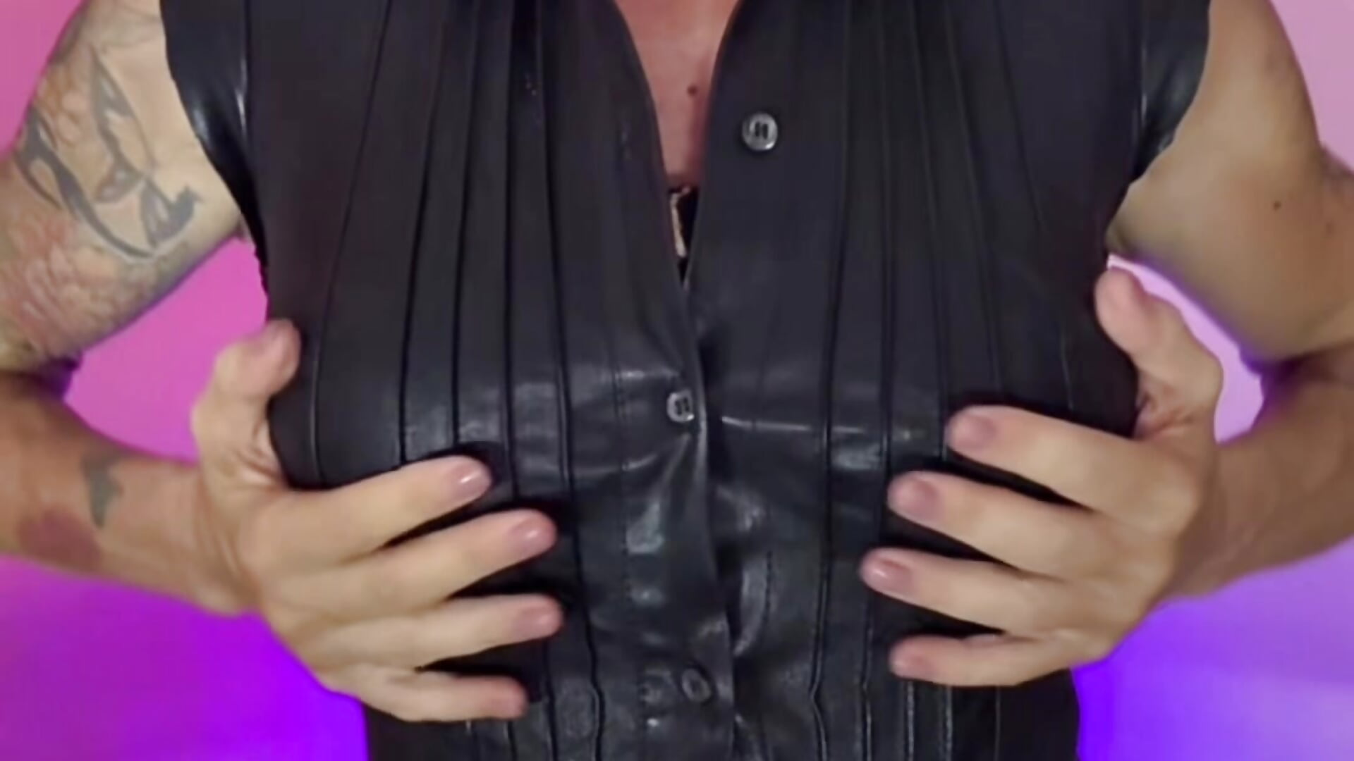 Free teaser for Leather JOI