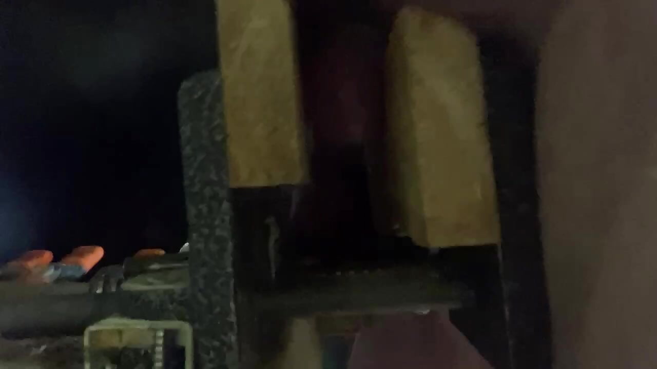 Balls crushed in vise