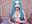 Titsfuck, riding, HARD mirror fuck in doggy, squirt (Blue Hair) - video by JuliaBusty cam model