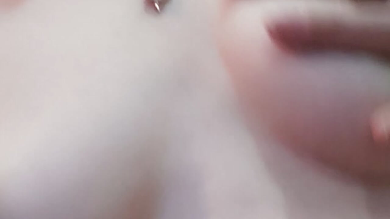 I lick my tits