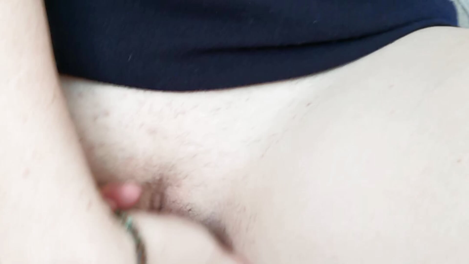 Fingering myself in public!