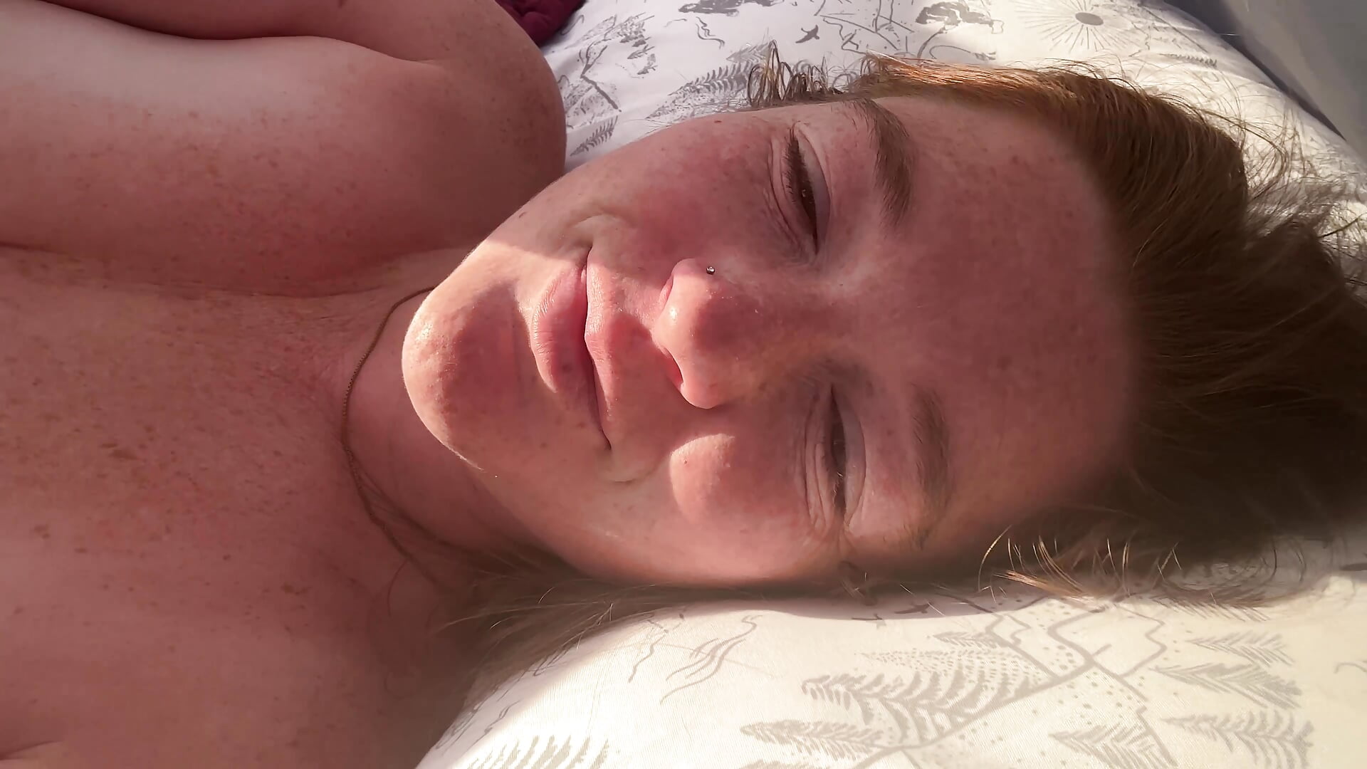 POV you wake up next to me while we’re camping ⛺️😋