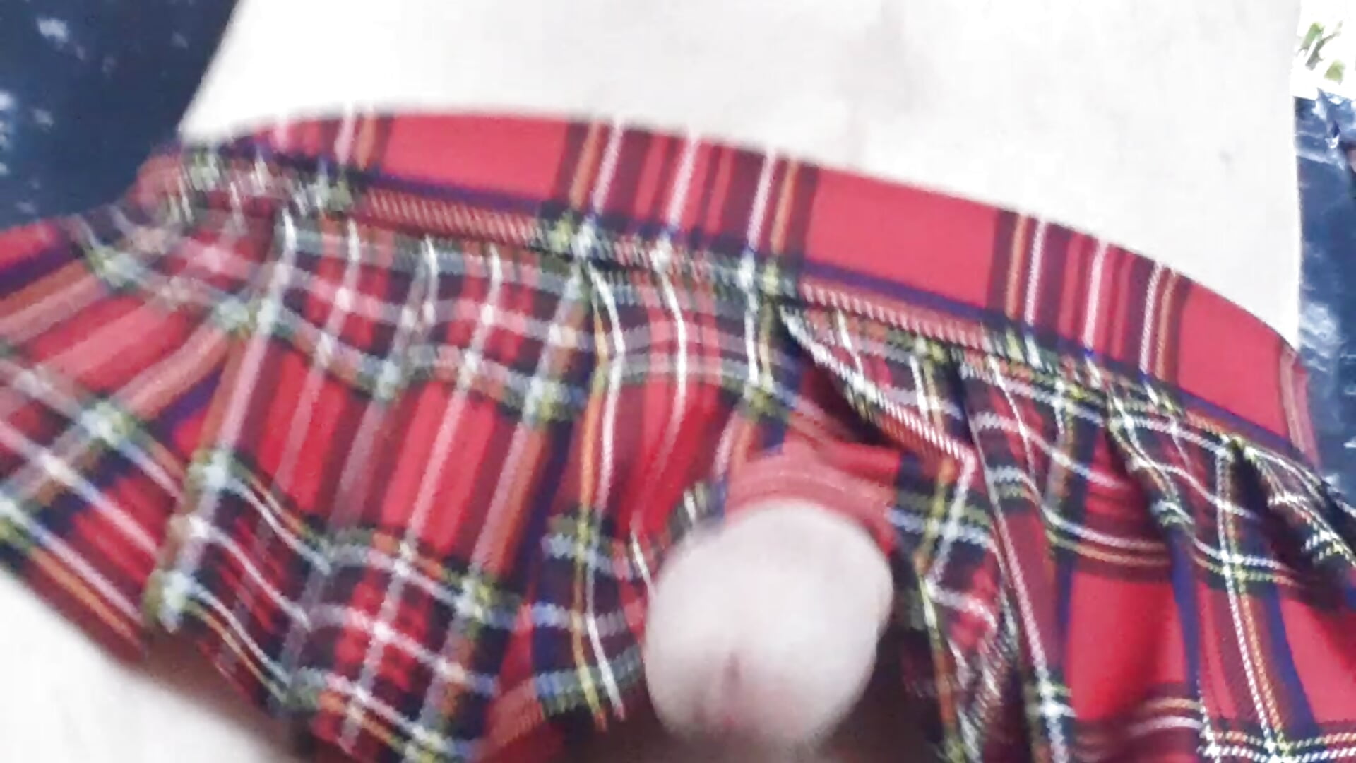 Outdoor dildo and anal play in my schoolgirl outfit - video by RedDelicious69 cam model