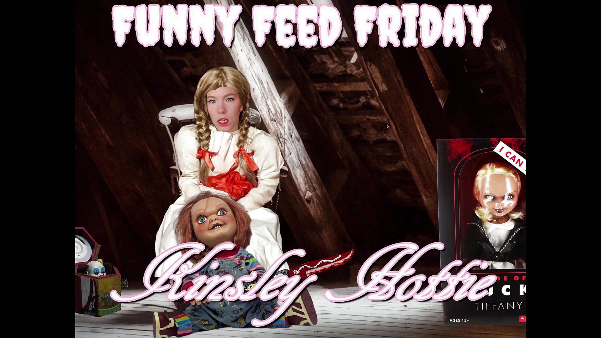 Annabelle FFF - video oleh model kamera KinsleyHottie