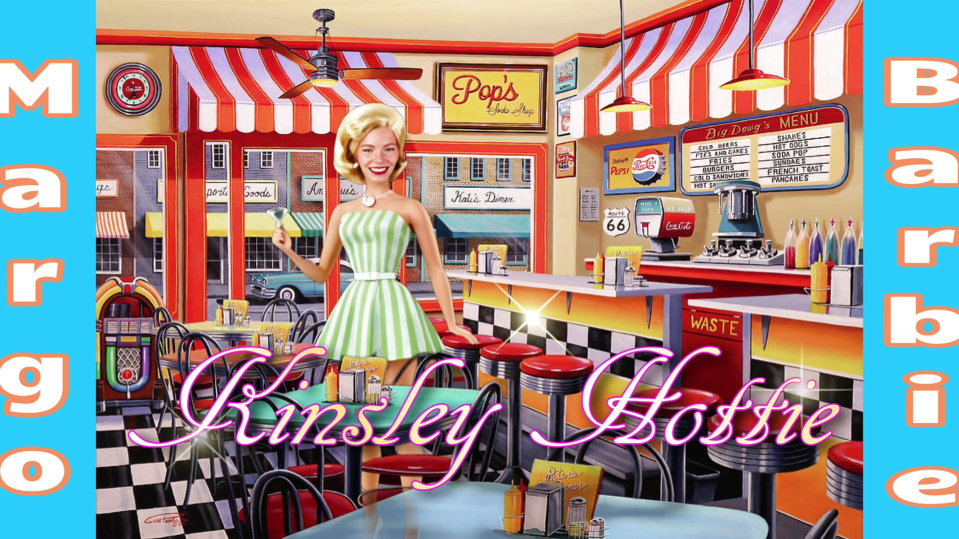 Margo Barbie😘 - video oleh model kamera KinsleyHottie