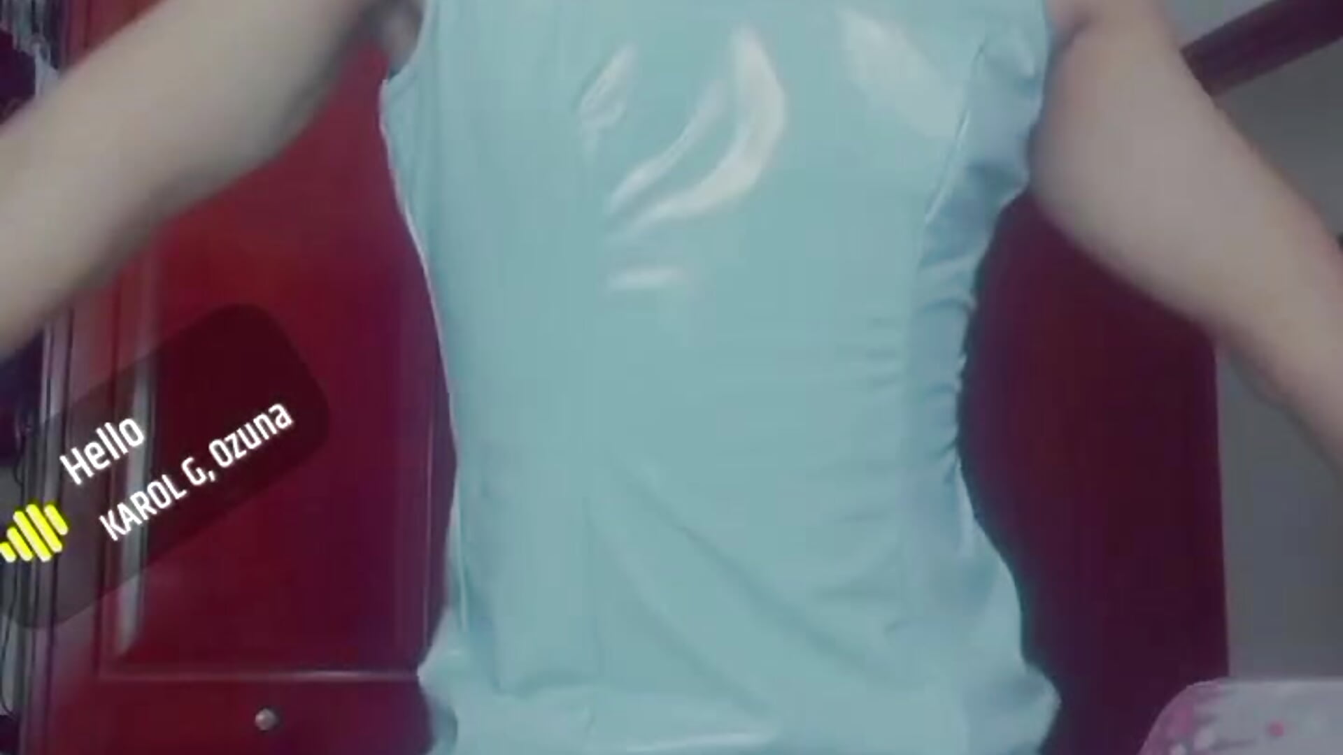 video new dress latex - video by karen_sofia_ cam model