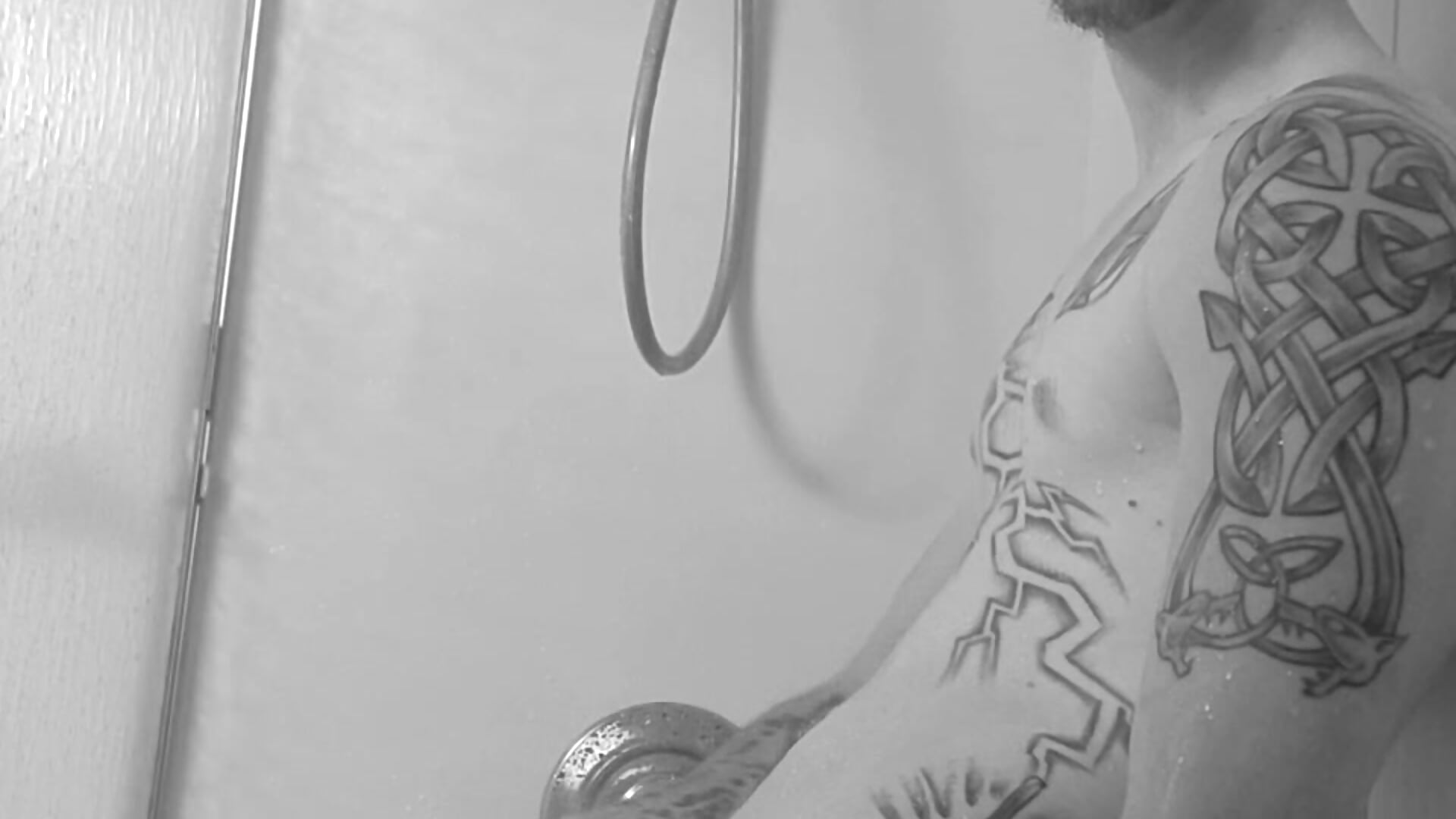 Nice shower stroke