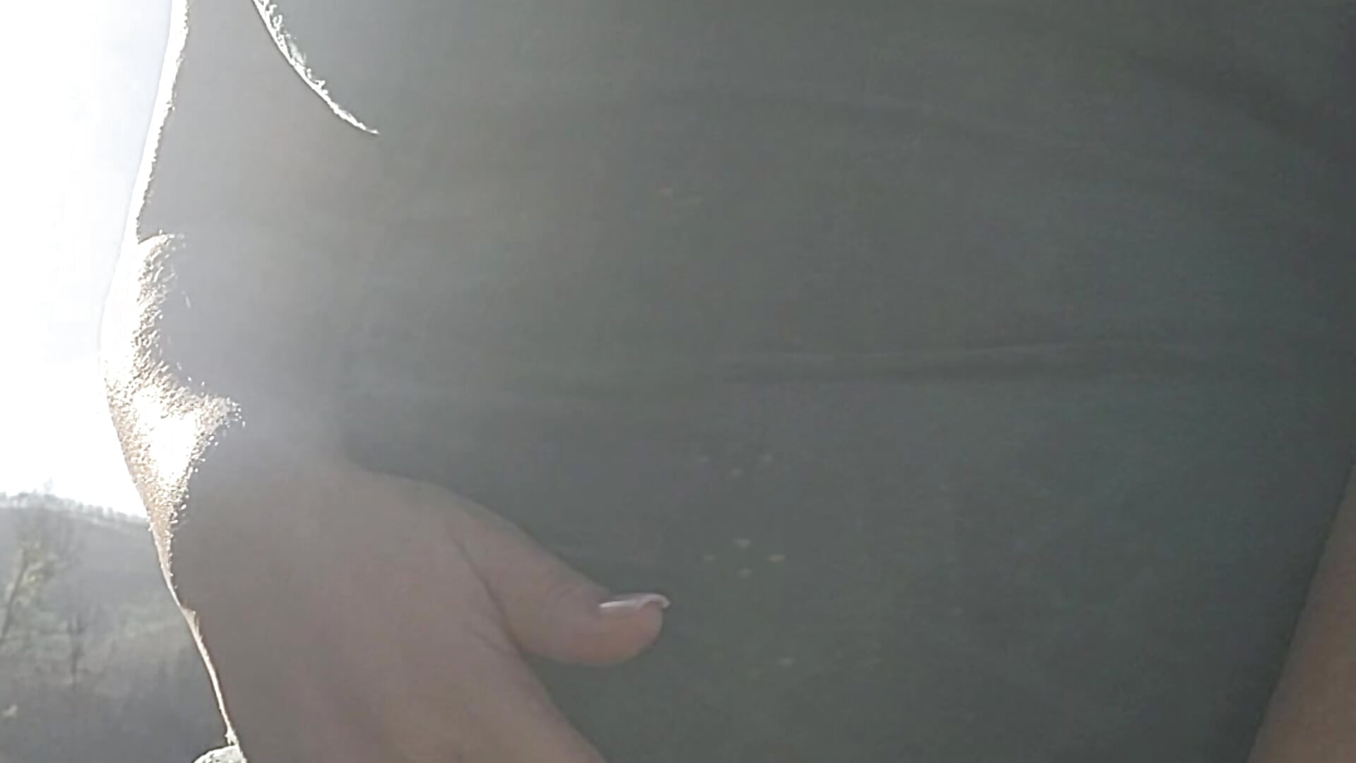 Dildo na rua de vestido bem curto - video by AmantedoGerente cam model