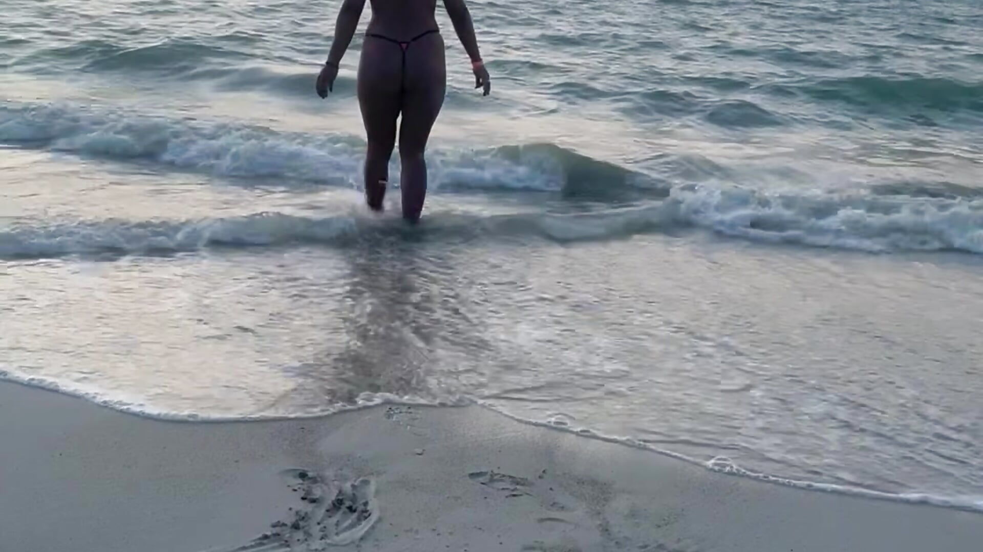Enjoying the beach