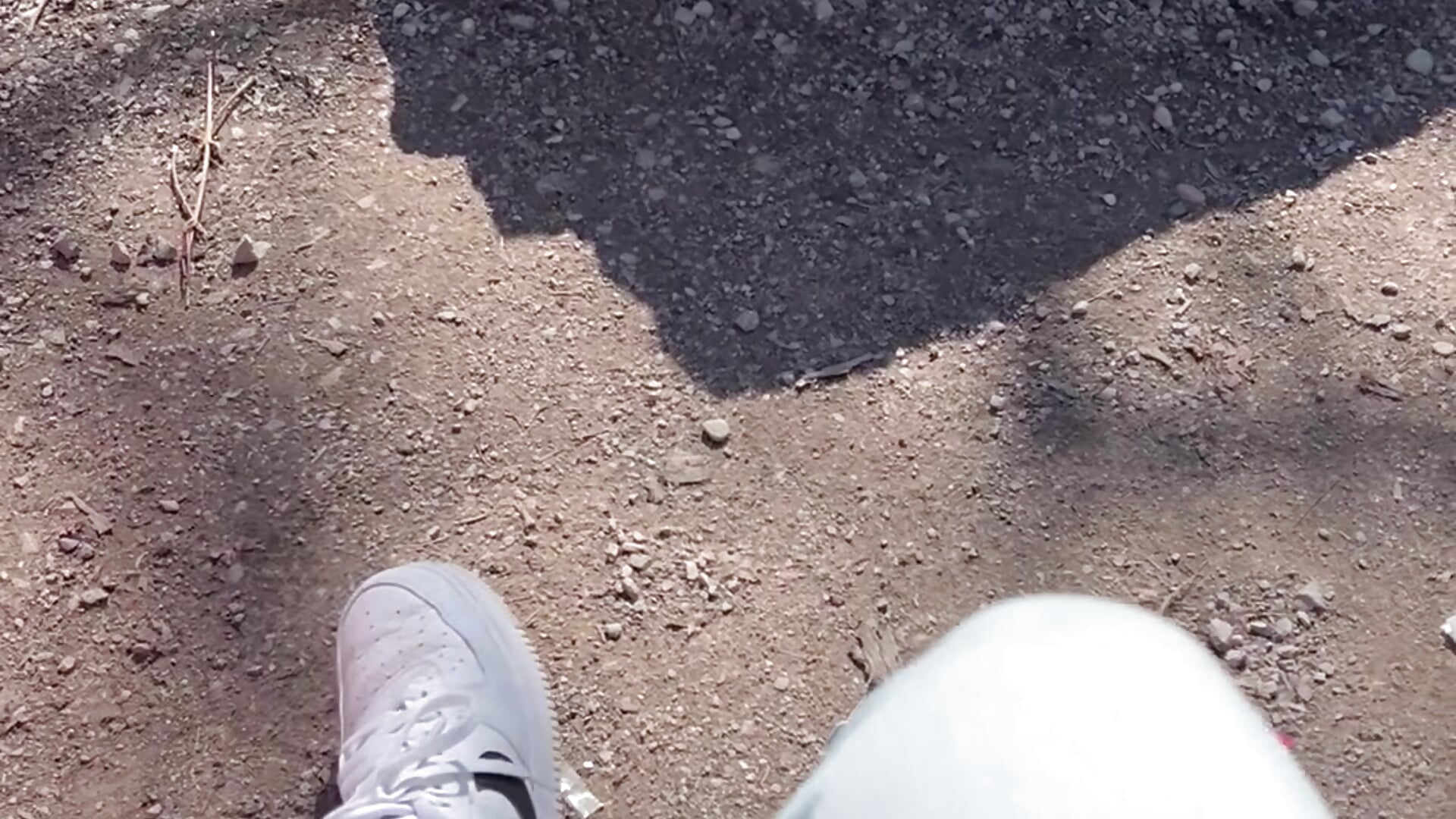 Sonne genießen - wer kommt und snifft an meine socks?