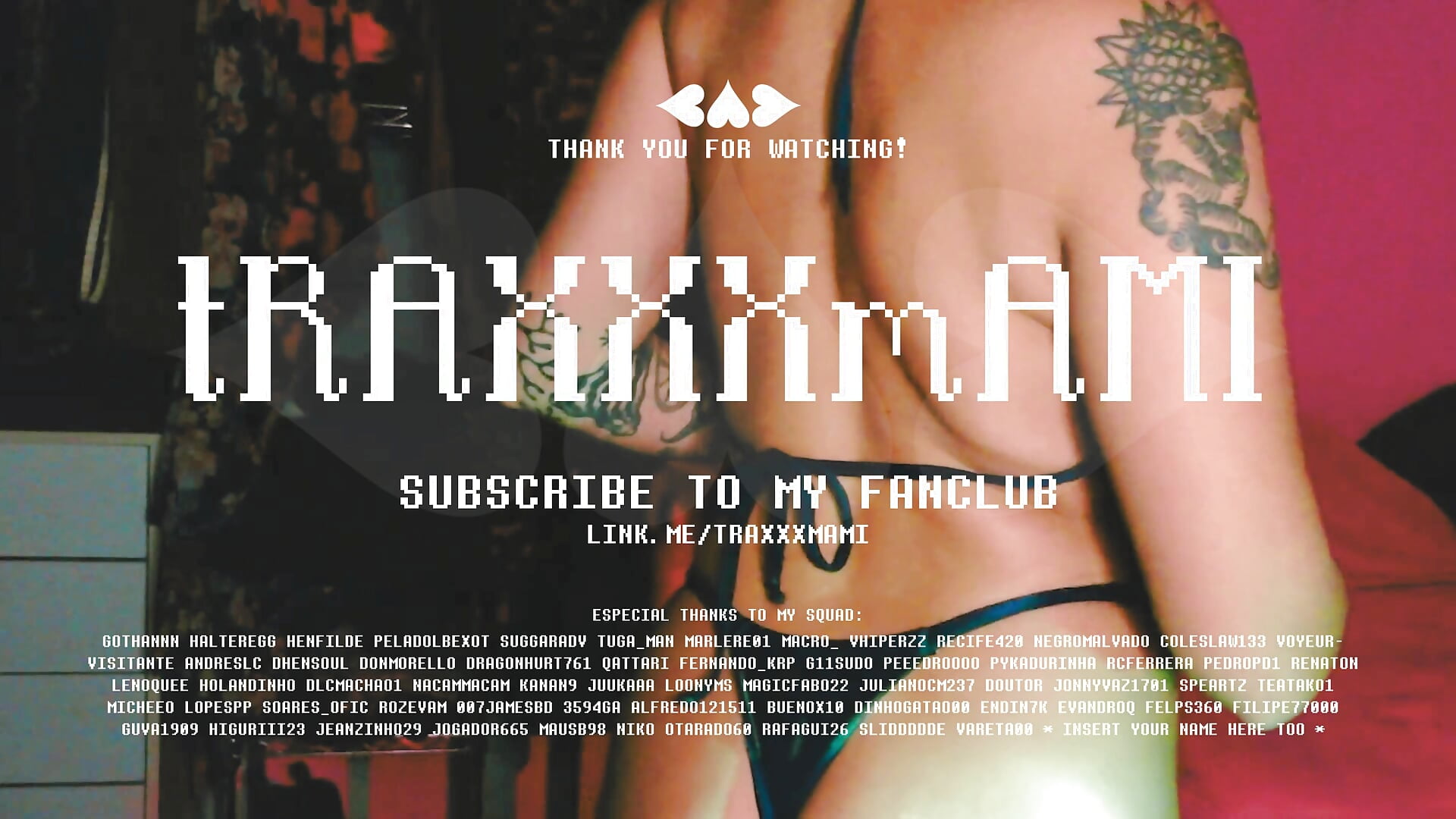 Thank you so much! <3 - video by tRAXXXmAMI