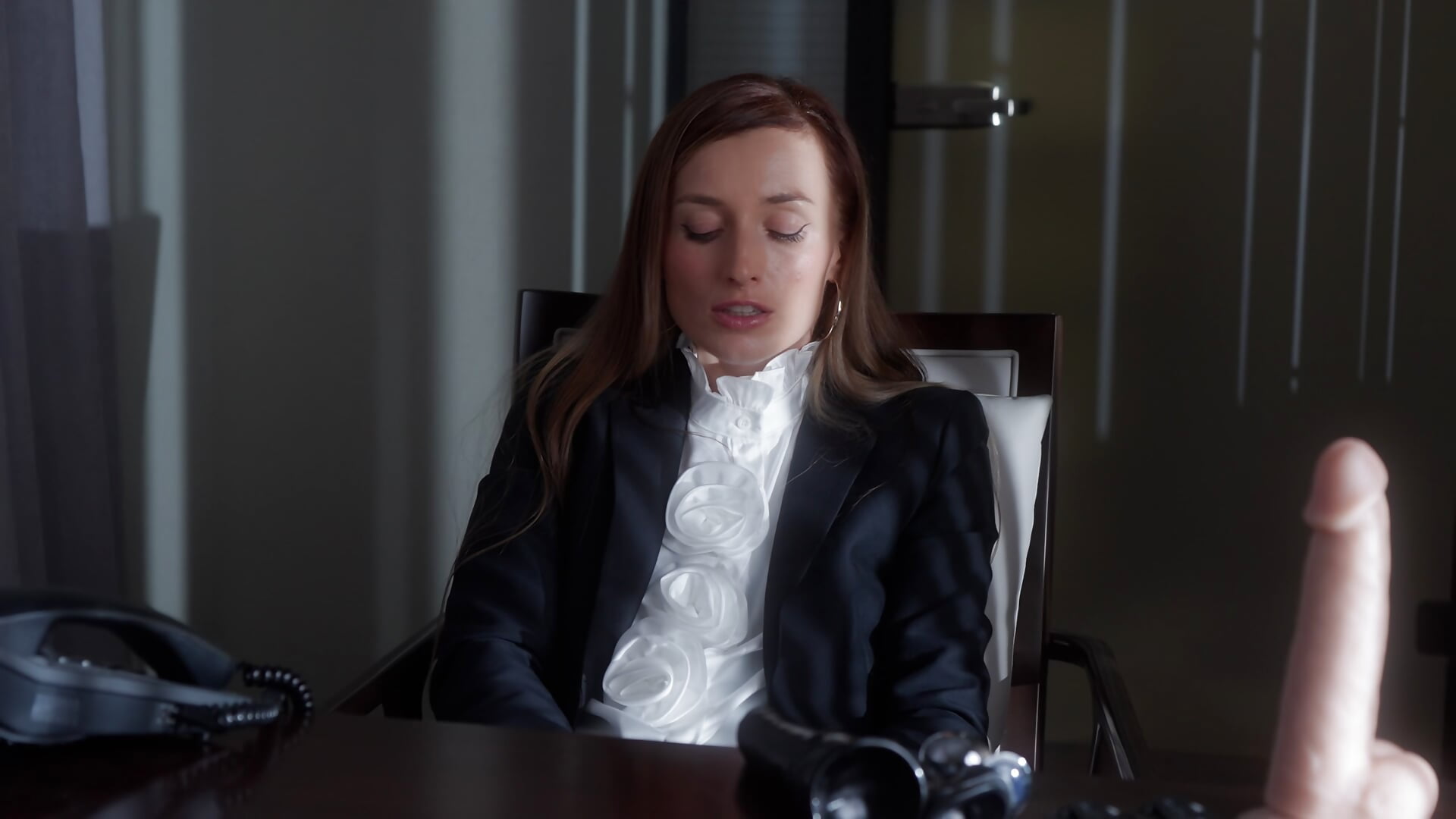 Secretary part 1 - video by Ego777me cam model