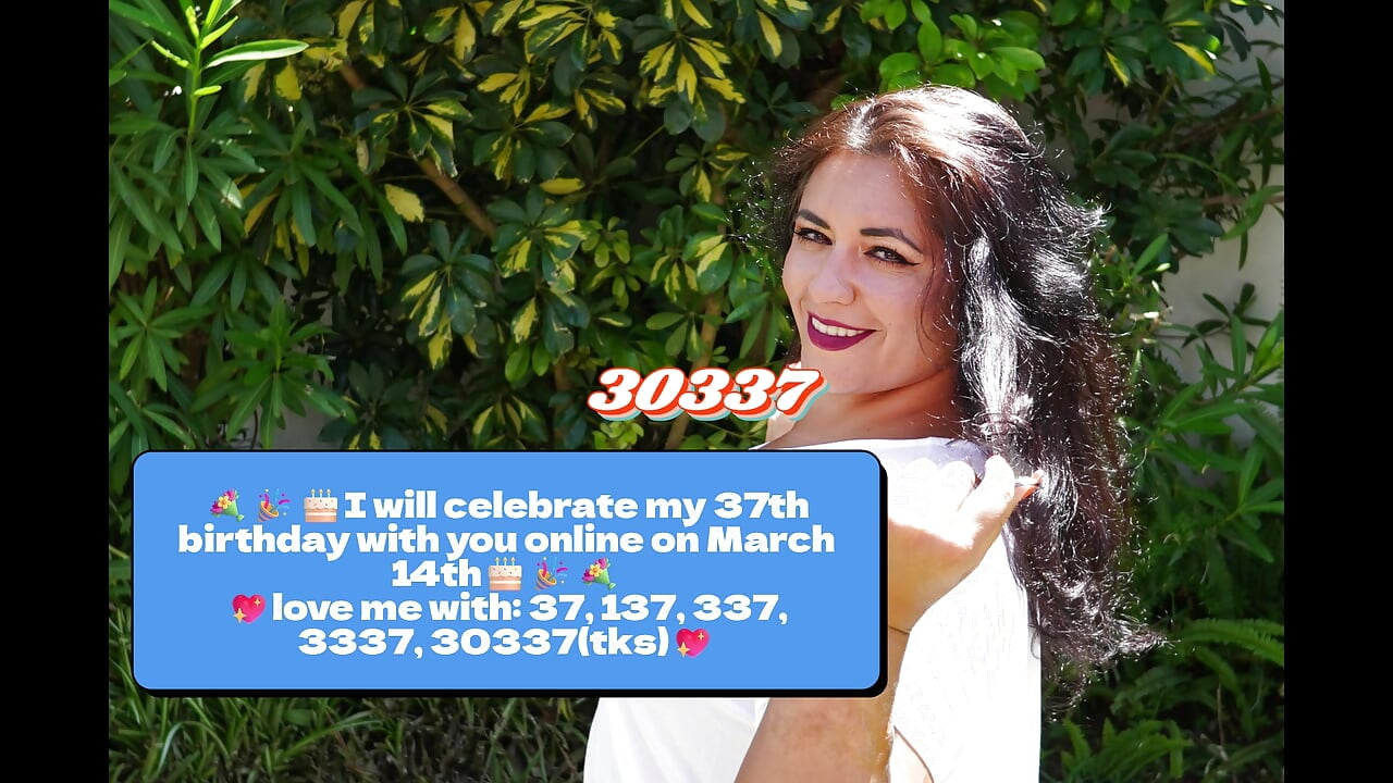 Birthday 37 years- March 14 th - video od modelky/modela einneuesleben