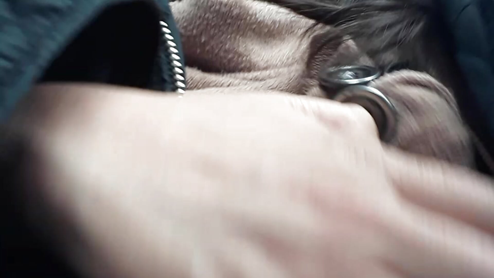 boob in a bus - video by latinfemale cam model