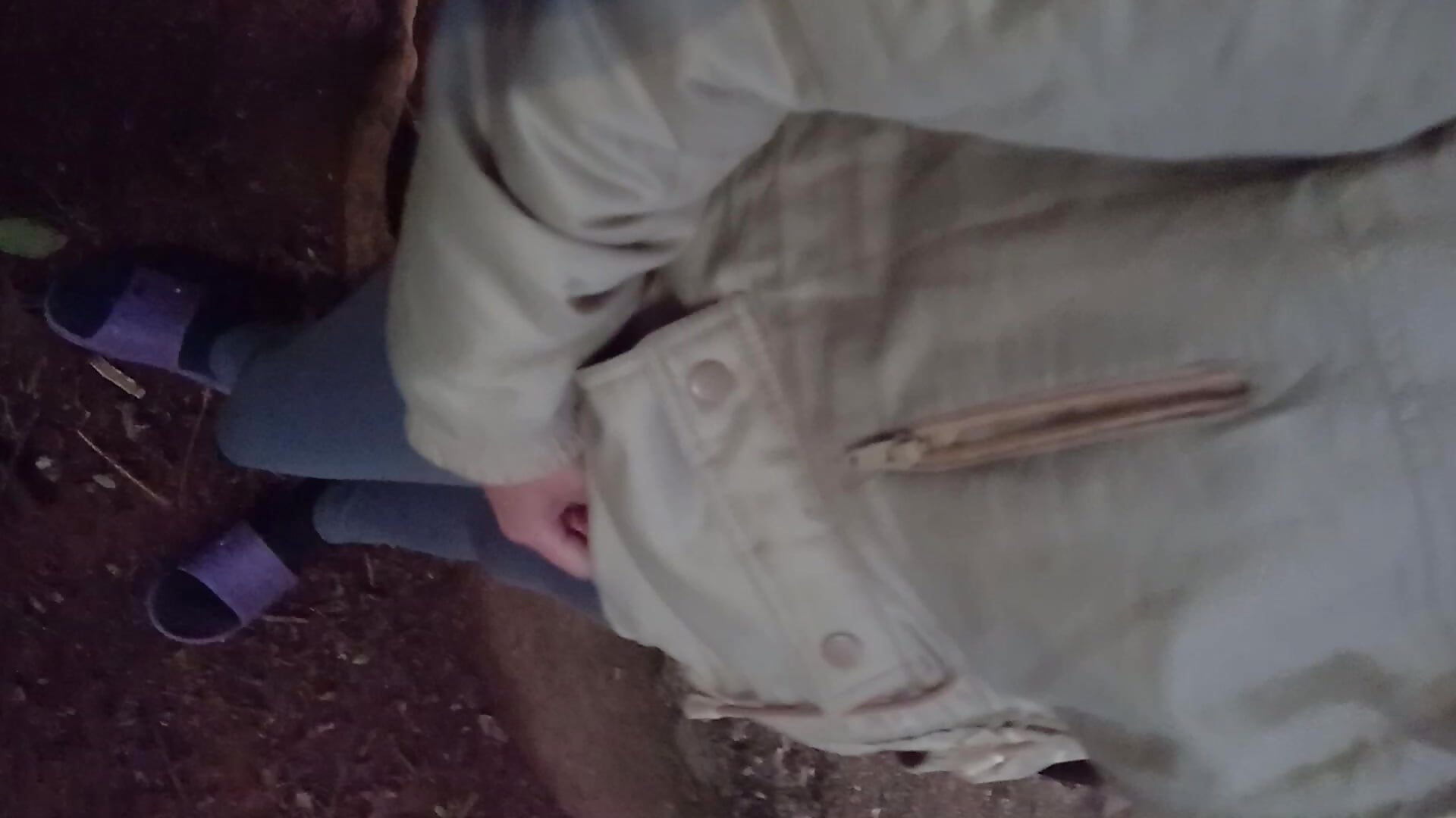 I suck him in a public park and a girl sees us walking her dog - video by sexicaribe2 cam model