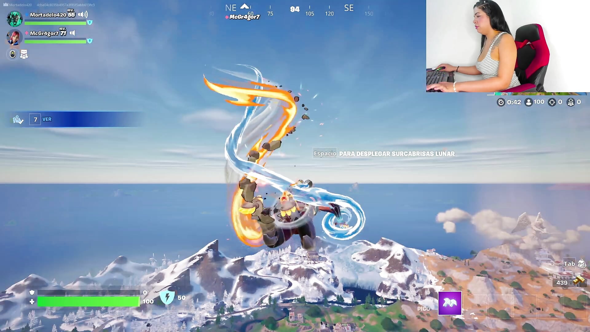 Carol Playing Fornite New Seasson - video by lustandsex21 cam model