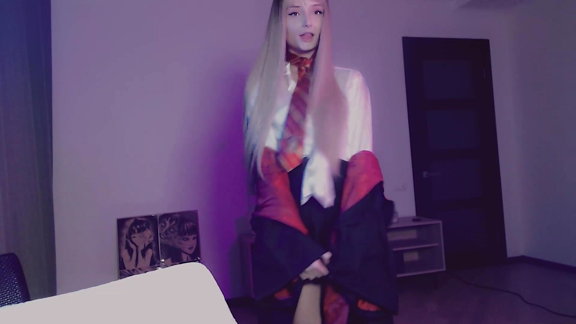 funny moments of my gaming stream - video by MirnaMeeow cam model