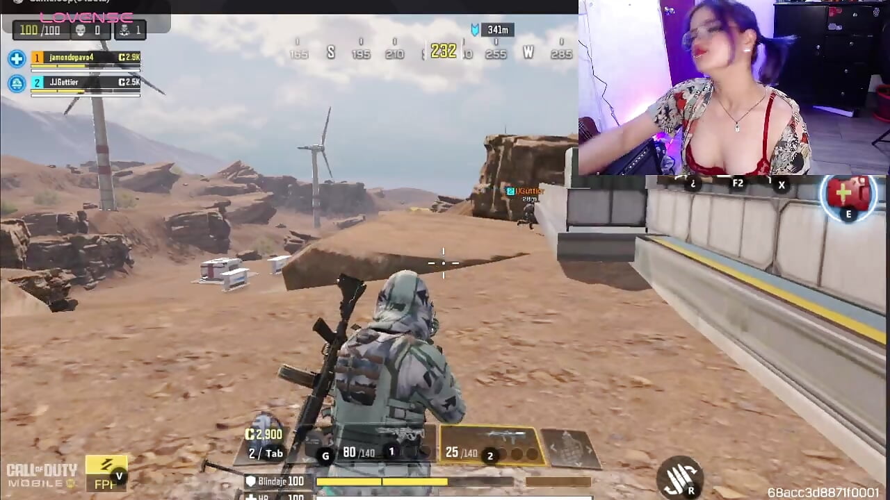 playing battle royale in cod! - video by Raventh_ cam model