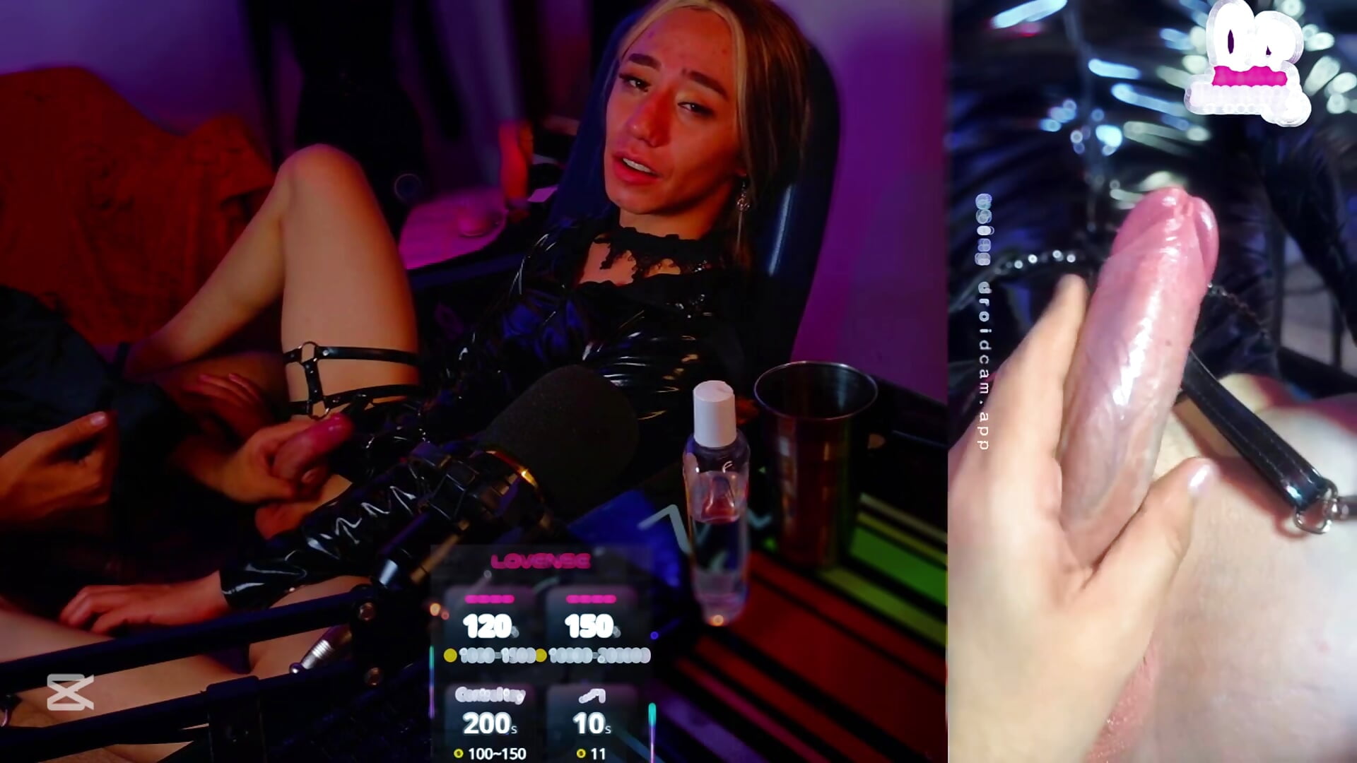 MASTER AND JULIE GET FUCKED (Foot Job, Show Cum, Sex Show– Littlebunny21 kameramodell videója