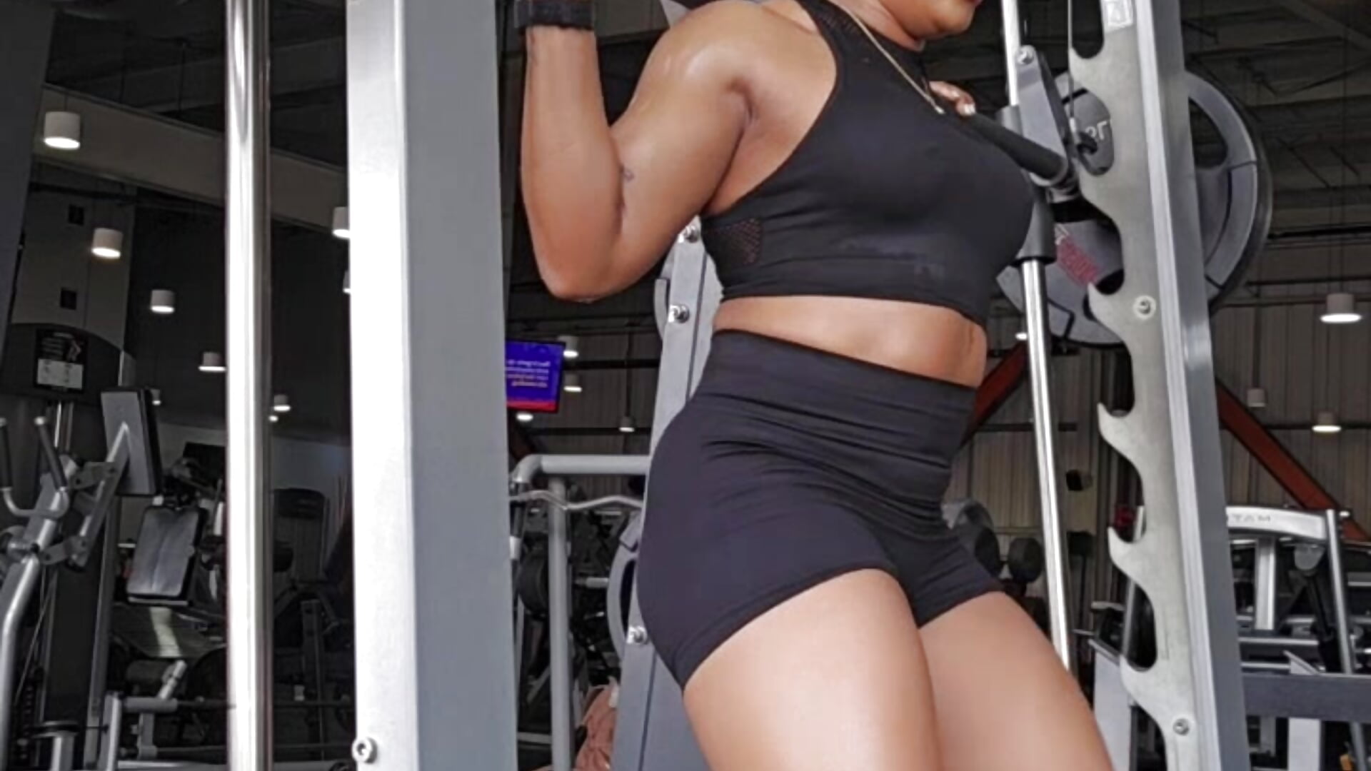 Day of the leg at the gym - KarinRoss主播的视频